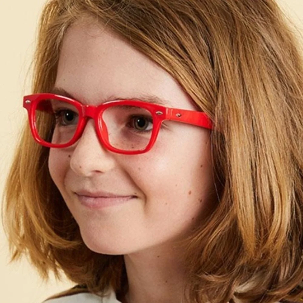 Peepers Blue Light Filtering Eyeglasses for Kids, New in Box, Red